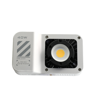 Vreckové svetlo na fotografovanie s vstavanou batériou — ručné ovládanie, nastaviteľná teplota farieb 2500K-9900K, výkon 51-100W, 220V