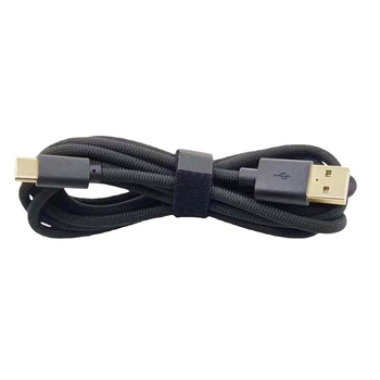 Kabel za punjenje tipkovnice s 5-žarnim paracordom, USB Type-C na USB, mekana konstrukcija, bakar bez kisika