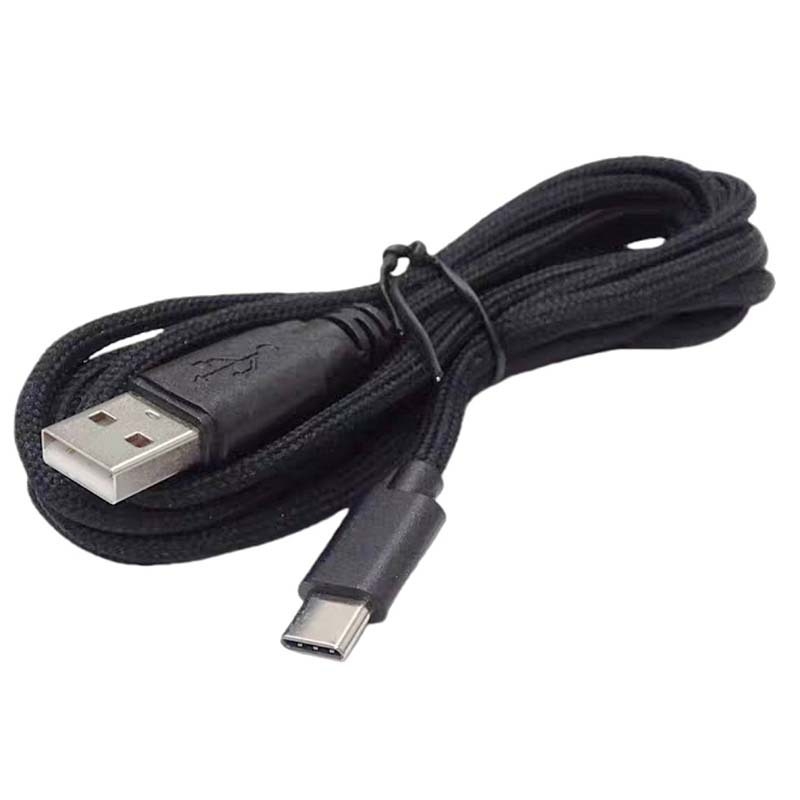 Kabel za punjenje tipkovnice s 5-žarnim paracordom, USB Type-C na USB, mekana konstrukcija, bakar bez kisika