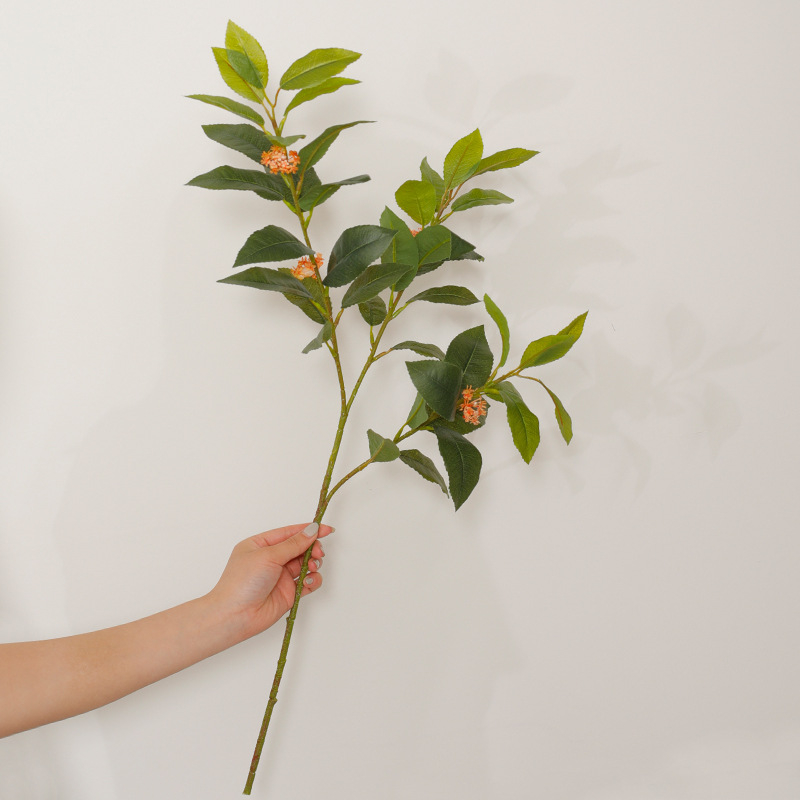 Τεχνητό δέντρο Osmanthus με φύλλα από πλαστικό και μεταξωτά, ρεαλιστική υφή φύλλων, κωδικός προϊόντος YH202503, ποικιλία 3283093