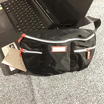 Geantă talie Hunter, stil stradal, unisex, din poliester cu căptușeală din pânză, rezistentă la apă, ideală pentru călătorii de plăcere