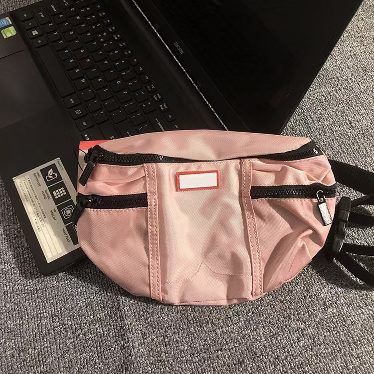 Geantă talie Hunter, stil stradal, unisex, din poliester cu căptușeală din pânză, rezistentă la apă, ideală pentru călătorii de plăcere