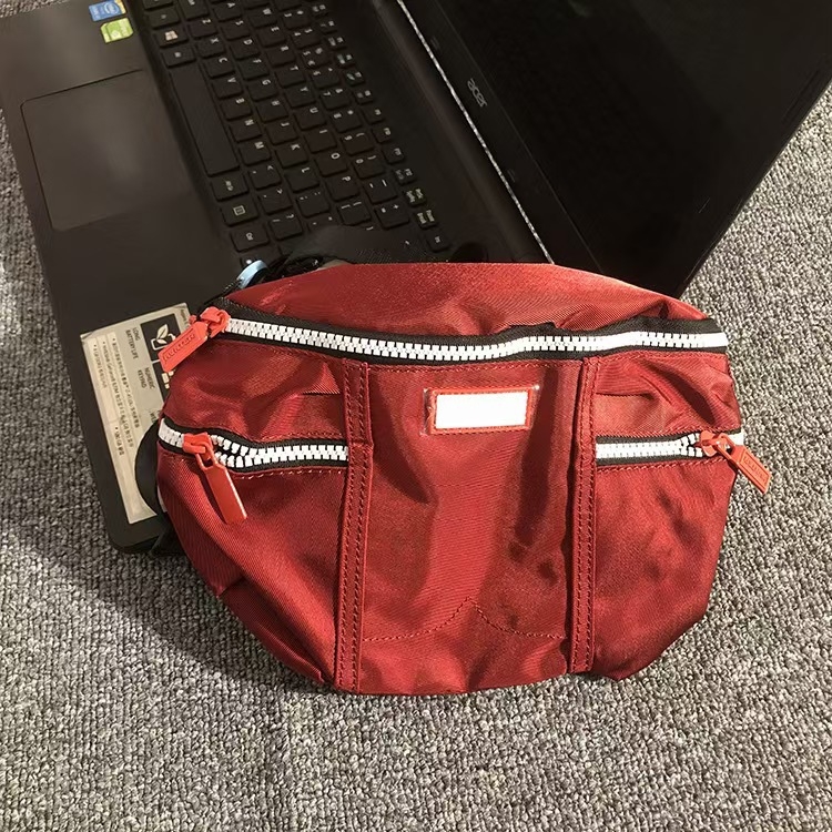 Geantă talie Hunter, stil stradal, unisex, din poliester cu căptușeală din pânză, rezistentă la apă, ideală pentru călătorii de plăcere