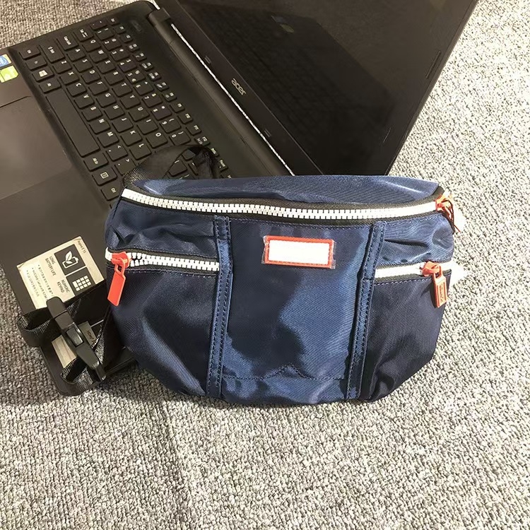 Geantă talie Hunter, stil stradal, unisex, din poliester cu căptușeală din pânză, rezistentă la apă, ideală pentru călătorii de plăcere