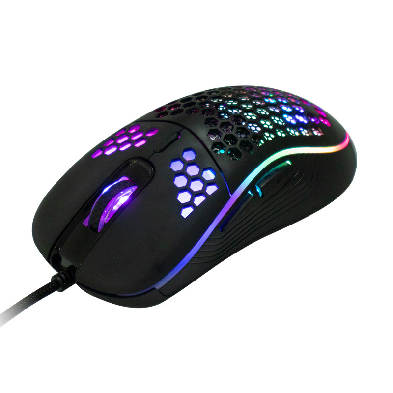 K323 kabelski gaming set tipkovnice i miša s USB priključcima, pozadinskim osvjetljenjem i ergonomska podrškom