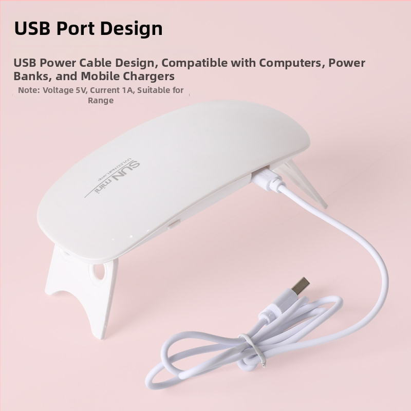 Mouse Light USB LED küüneküünte lamp geelküünte jaoks