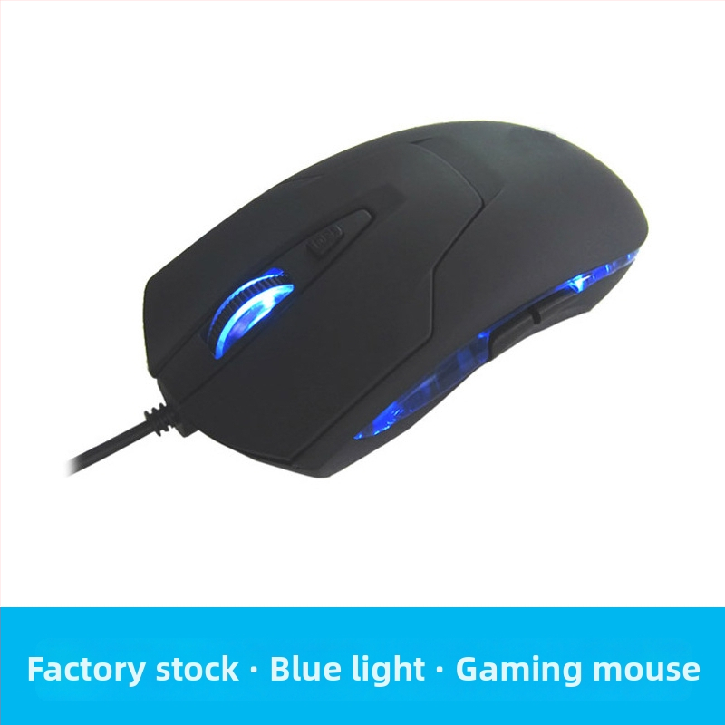 HYO-07 optická myš, USB-C káblová, 1200dpi, 6 tlačidiel, ergonomická pre desktop