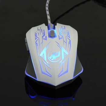 Gaming miš Fire Wolf Q7, laser, 3200 DPI, 7 tipki, USB kabel, četverostruki kotačić