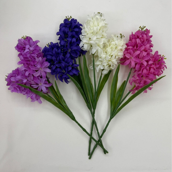 Hiacint din mătase – Aranjament floral pentru salon de nuntă în stil coreean, pentru nunți, ședințe foto și decor acasă