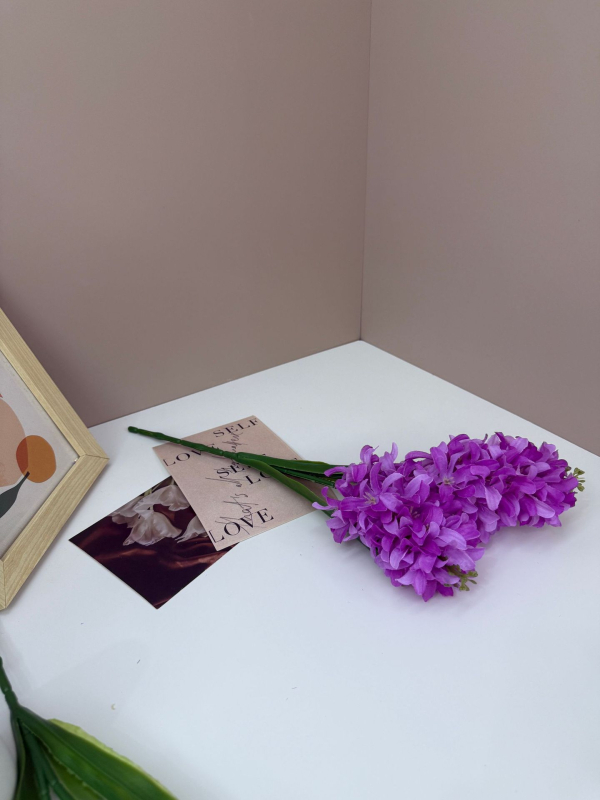 Hiacint din mătase – Aranjament floral pentru salon de nuntă în stil coreean, pentru nunți, ședințe foto și decor acasă