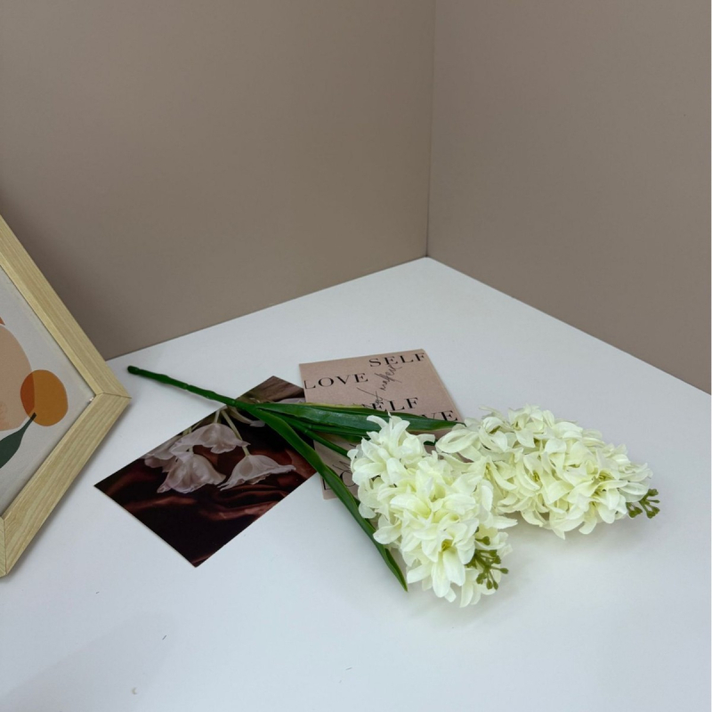 Hiacint din mătase – Aranjament floral pentru salon de nuntă în stil coreean, pentru nunți, ședințe foto și decor acasă