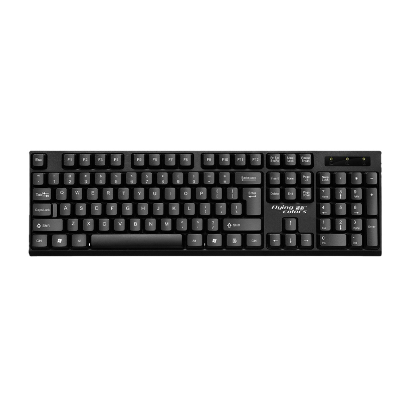 Set cu fir tastatură și mouse USB, senzor optic 1000dpi, rezistent la apă, design ergonomic, pentru notebook, uz casnic, gaming și birou