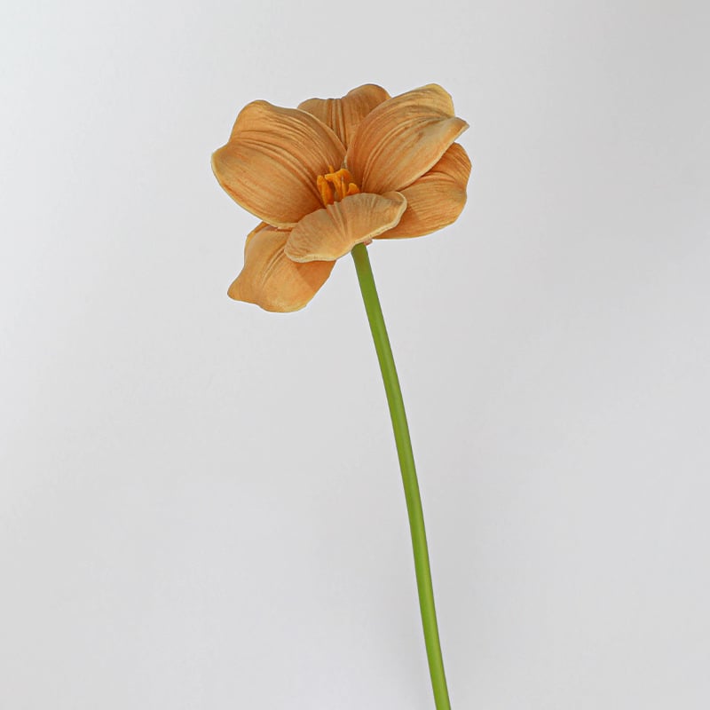 Τεχνητός Μπουκέτο Τουλιπών, χωρίς φύλλα, ανοιχτά άνθη, PU υλικό με ρεαλιστική αφή, Holy Beauty, για γάμους και διακόσμηση κατοικίας