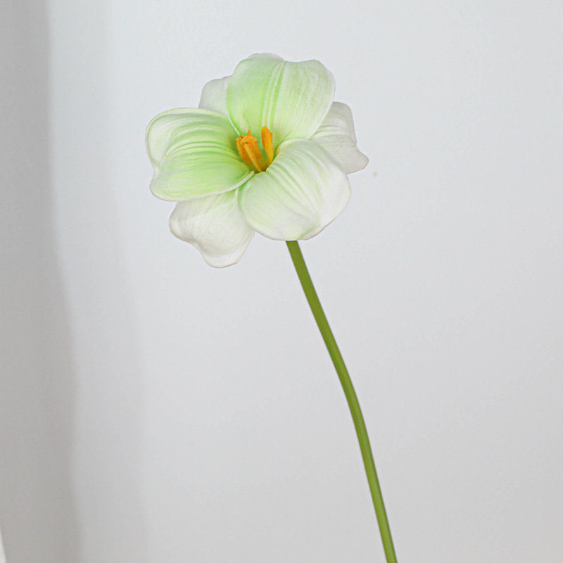 Τεχνητός Μπουκέτο Τουλιπών, χωρίς φύλλα, ανοιχτά άνθη, PU υλικό με ρεαλιστική αφή, Holy Beauty, για γάμους και διακόσμηση κατοικίας