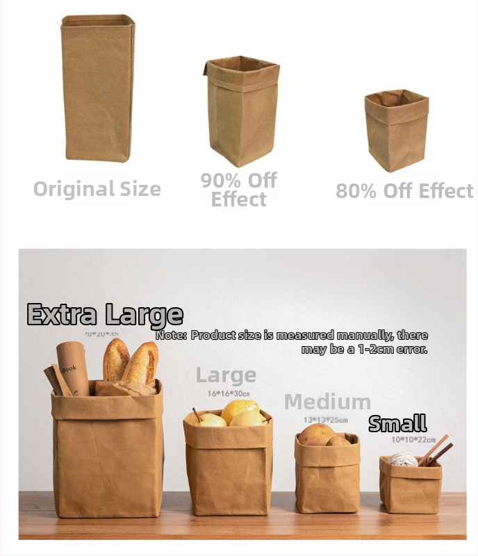 Kraft papīra maisiņš grima otu uzglabāšanai uz rakstāmgalda, mazgājams, kvadrātforma, šūts (Materiāls: videi draudzīgs mazgājams kraft papīrs; Forma: kvadrāta; Šūšana: šūšana; Dienas ražošana: 1000)