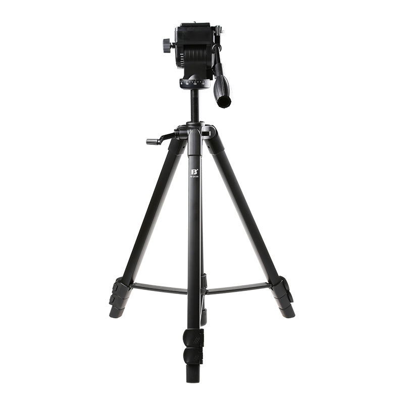 Fengbiao QF326 Τρίποδο με Υδραυλικό PTZ Γιμπάλ για DSLR και Κάμερες χωρίς Καθρέφτη, Αλουμινίου Κράμα, Φορτίο 6–10 kg, Πλάκα Γρήγορης Τοποθέτησης Περιλαμβάνεται