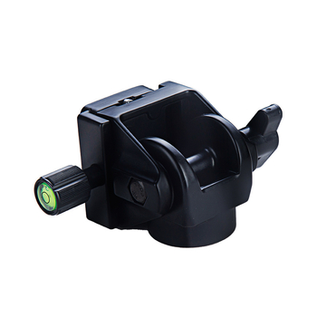 Trepied PTZ Manbily M-12 cu cap pan-tilt 2D și suport panoramic | aliaj de aluminiu, încărcare 2–5 kg, placă de montaj rapidă inclusă