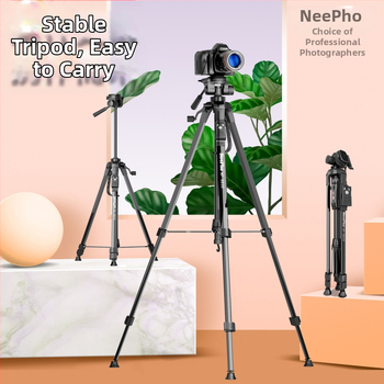 Kamera stativ NP-8830 s 3D Pan/Tilt, aluminijska legura, 4 sekcije, nosivost 2–5 kg, pločica za brzi otpuštanje