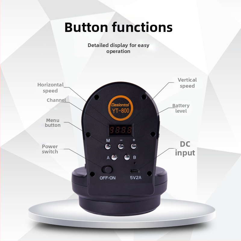 Elektrický gimbal pre mobilný telefón a bezzrkadlový fotoaparát, diaľkové ovládanie, 360° panoramatické snímanie, tepelné zobrazovanie so stabilizáciou, ABS telo