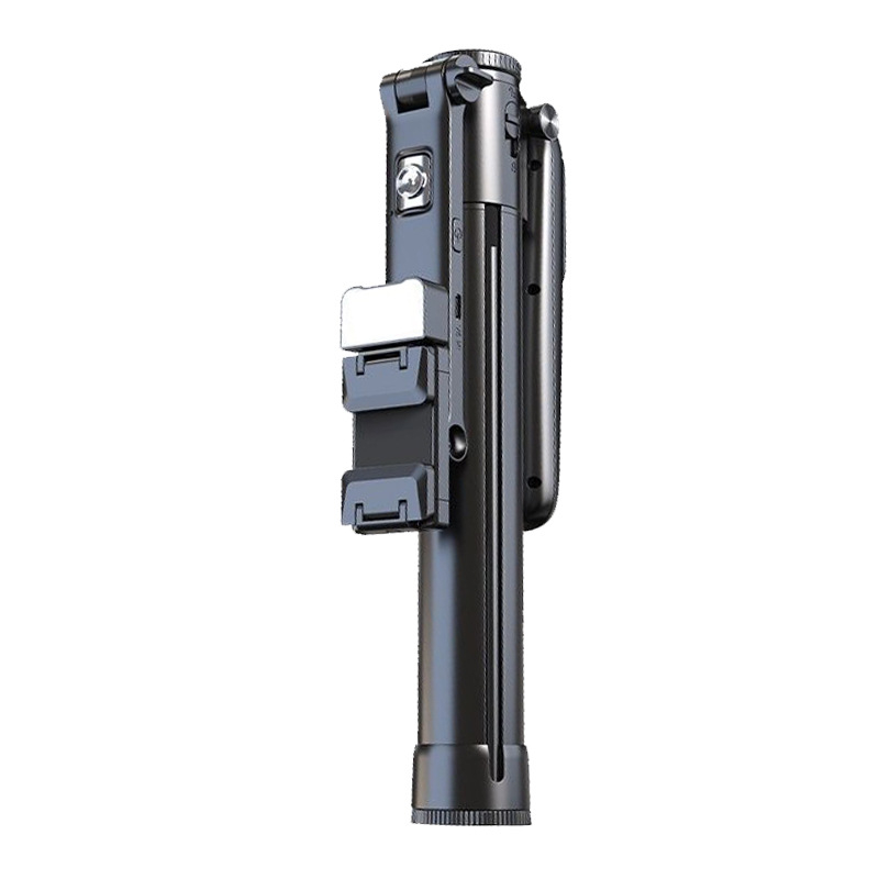 AI arc felismerő követő mobiltelefon tripod, 360° pan-tilt, alumíniumötvözet, 630 g, univerzális