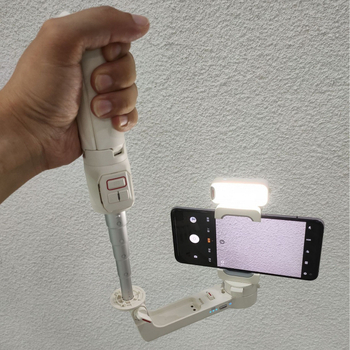 Stabilizator gimbal cu două axe — Multifuncțional, Antivibrații Inteligentă; Material: ABS+fibră; Compatibil cu telefoane mobile și camere de acțiune; Lansare: august 2023; Garanție de 12 luni; Brand privat autorizat