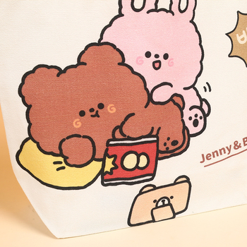 Környezetbarát, Egyedi logóval rendelkező vászontáska vállalati reklámhoz – UV-digitalis nyomtatás és szitanyomás, alj nélküli és oldal nélküli kivitel