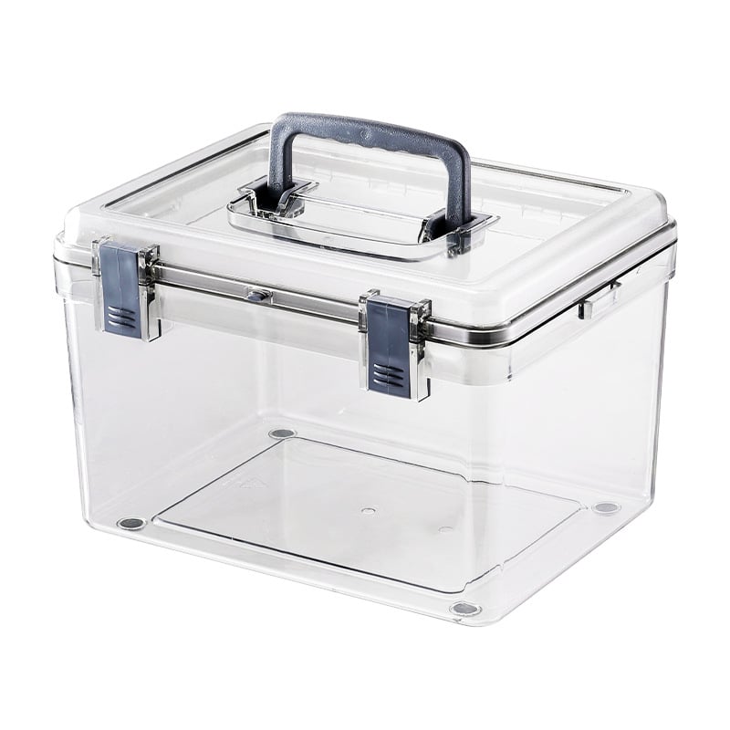 Vlhkost-odolná úložná krabička pre fotografické vybavenie, Materiál PS, Kapacita 4,5 L, Hmotnosť 500 g