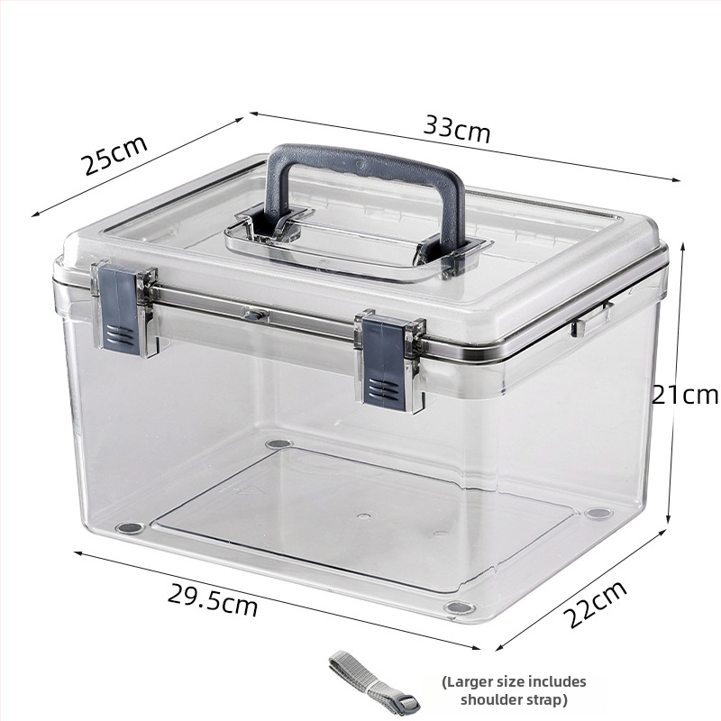 Vlhkost-odolná úložná krabička pre fotografické vybavenie, Materiál PS, Kapacita 4,5 L, Hmotnosť 500 g