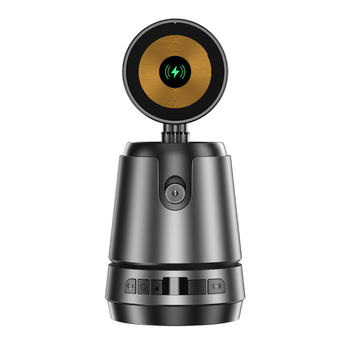 Q05 telefonski gimball s 360° praćenjem i AI prepoznavanjem lica — horizontalno okretanje 360°, 1/4 univerzalni sučelje, aluminijsko kućište, ukupna snaga 15W