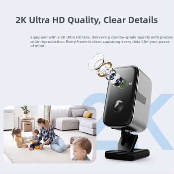 WiFi novērošanas kamera ar 180° PTZ, pilnkrāsaina nakts redze, 4G saules enerģijas padeve, magnētiskais stiprinājums, iekšējai un ārējai izmantošanai