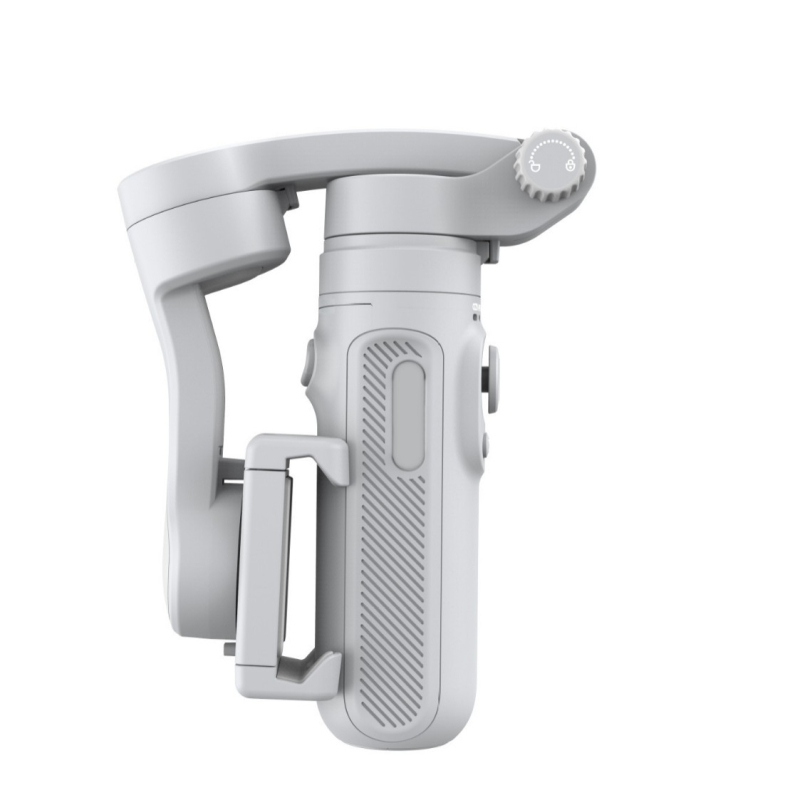 Gimbal pliabil pentru telefonul mobil cu recunoaștere facială și comutator cu un singur buton, rotație verticală/horizontale 330°, limită de rotație 340°, greutate 348 g