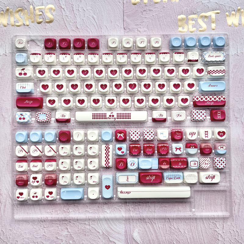 Keycaps pentru tastatură mecanică — PBT, sublimare termică, fără iluminare, impermeabile