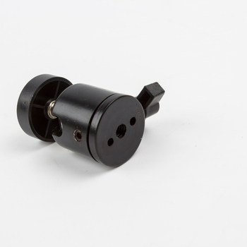 Cap pan-tilt din aliaj de aluminiu pentru iluminare, rotire 360° orizontală și verticală, greutate 60 g, cap universală Q29