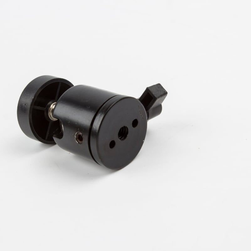 Cap pan-tilt din aliaj de aluminiu pentru iluminare, rotire 360° orizontală și verticală, greutate 60 g, cap universală Q29