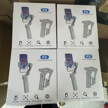 Stabilizator F5 cu trei axe pentru telefoane mobile, corp ABS, garanție: Asigurare Națională Comună, distribuție într-un singur set: Da