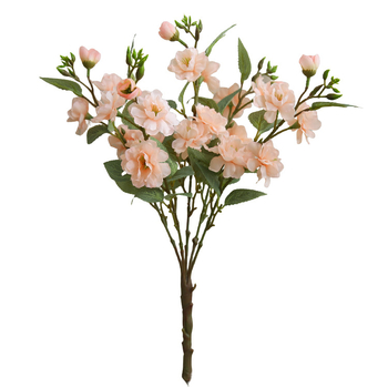 Aranjament din flori de mătase Camelia pentru masă — Brand: One Flower Floral Art; Material: Flori de mătase; Varietate: Camelia; Stil: Noul stil chinezesc; Proces: Alt