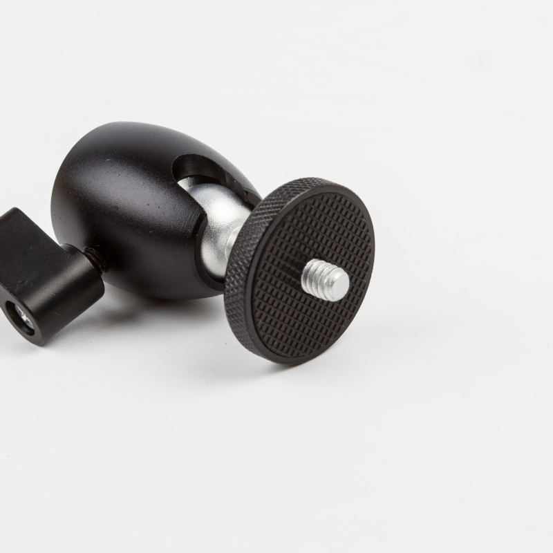 Cap PTZ din aliaj de aluminiu, metal total, rotire 360° orizontal și 360° vertical, greutate 35 g