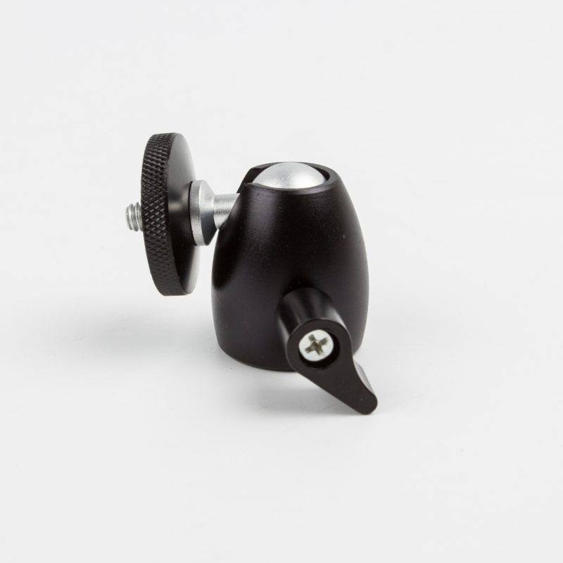 Cap PTZ din aliaj de aluminiu, metal total, rotire 360° orizontal și 360° vertical, greutate 35 g