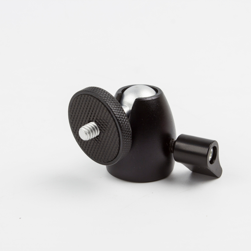 Cap PTZ din aliaj de aluminiu, metal total, rotire 360° orizontal și 360° vertical, greutate 35 g