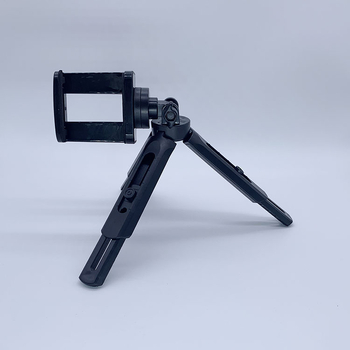 Trepied de birou pentru telefon cu cap de sferă, 3 secțiuni, material PP, încărcare până la 2 kg