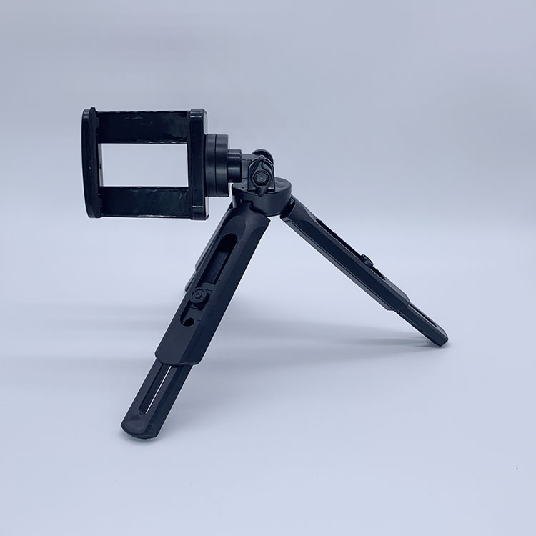 Trepied de birou pentru telefon cu cap de sferă, 3 secțiuni, material PP, încărcare până la 2 kg