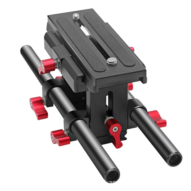 Sistem de rail pan-tilt pentru cameră, aliaj de aluminiu, 819 g, compatibilitate generală, Paknadino