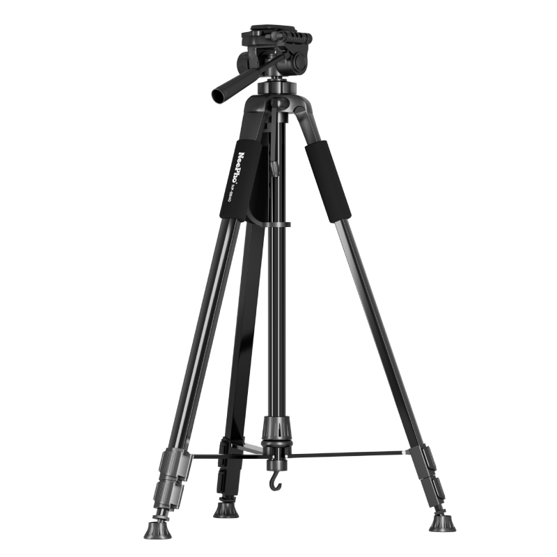 Tripod pentru telefon cu stabilizator pe 3 axe pentru fotografie și streaming în aer liber – aliaj de aluminiu, 4 secțiuni, sarcină 6-10 kg, greutate 1,27 kg