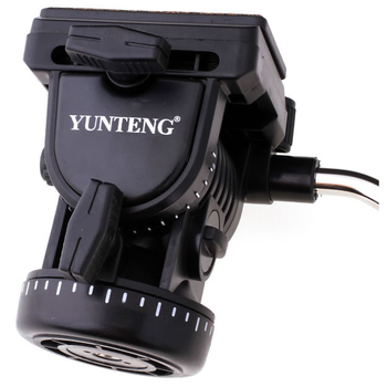 Yunteng 950 hidraulična Pan/Tilt glava za DV/DSLR kamere, s dvije pločice brzog oslobađanja