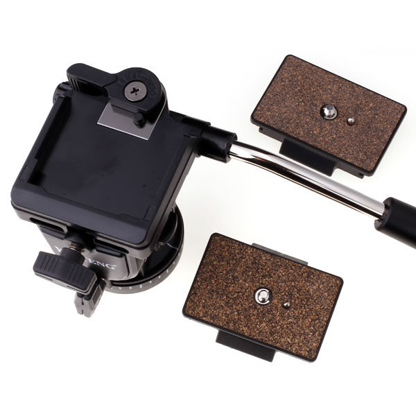 Yunteng 950 hidraulična Pan/Tilt glava za DV/DSLR kamere, s dvije pločice brzog oslobađanja
