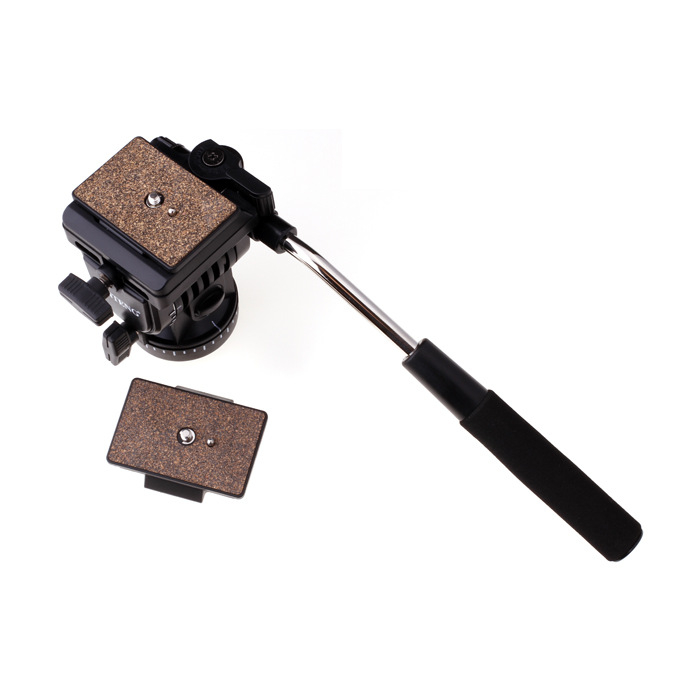 Yunteng 950 hidraulična Pan/Tilt glava za DV/DSLR kamere, s dvije pločice brzog oslobađanja