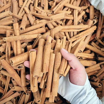 Гирлянда от изсъхнали цветя с канелени пръчки за Коледа