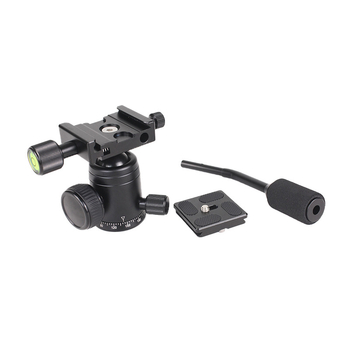 Karbonski stativ za DSLR kamere, kuglična glava, 3 sekcije, ploča za brzo otpuštanje, nosivost 6–10 kg