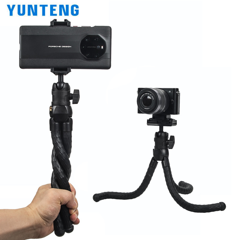 Yunteng 3286 octopus tripod sa sfernom glavom pan-tilt, nosivost 1 kg, daljinski upravljač uključen