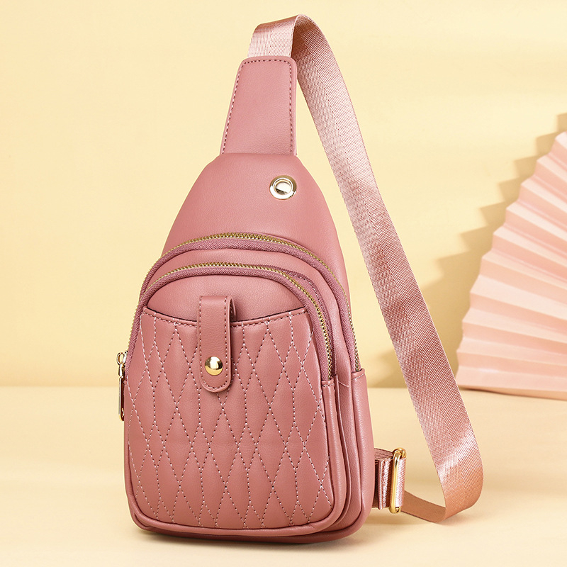 Senlina PVC torbica za crossbody s poklopcem, gradski minimalistički stil, velika kapacitet, zatvarač, unutarnji džepovi za telefon i osobnu iskaznicu